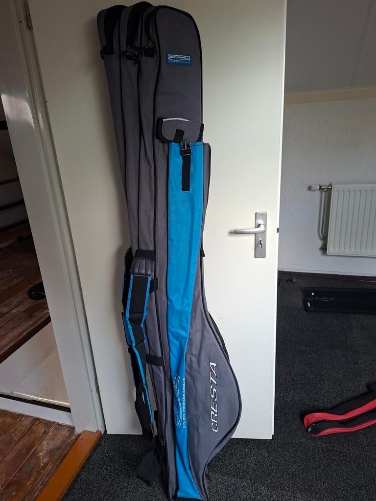 Cresta foudraal Voor 2 hengels, Ophalen, Zo goed als nieuw, Koffer of Tas