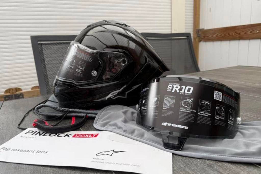 Alpinestars r10 black carbon nieuw, Watersport en Boten, Ophalen of Verzenden, Zo goed als nieuw