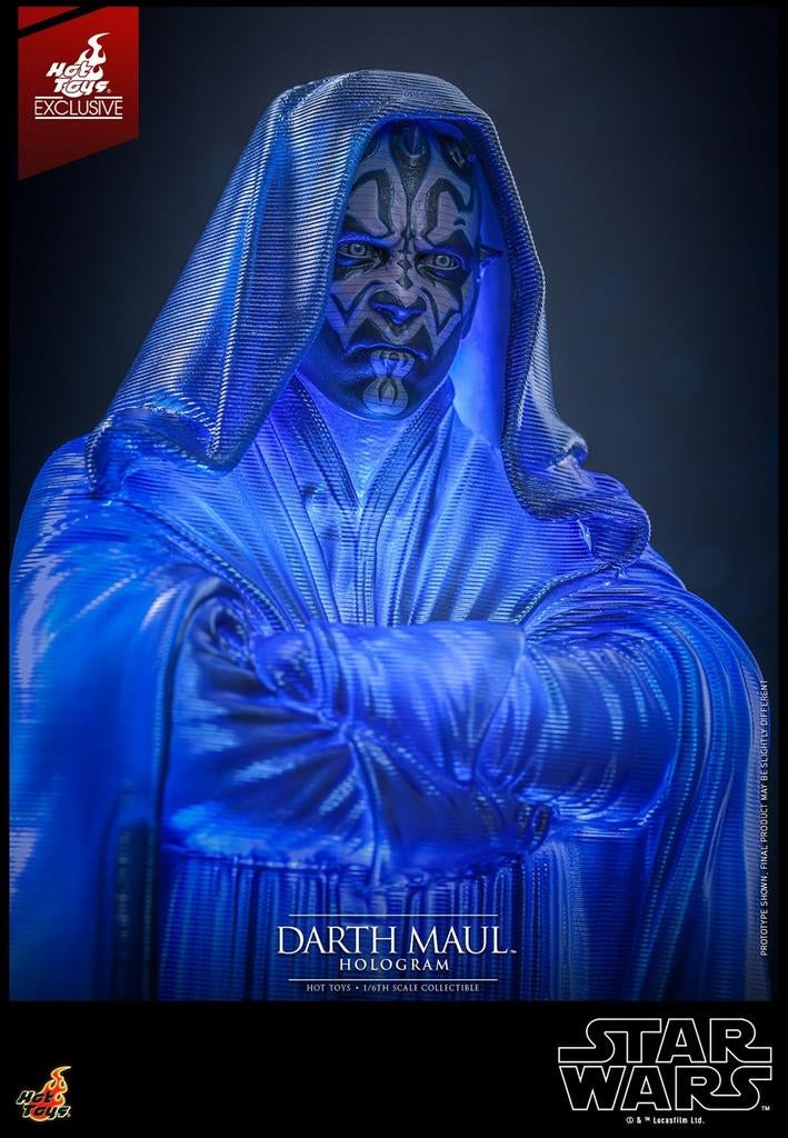Hot Toys Star Wars Darth Maul Hologram 1/6 Schaal, Ophalen of Verzenden, Nieuw