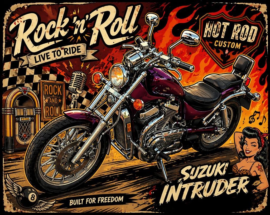 Onderdelen Suzuki Intruder vs 700 t/m 1400, Ophalen of Verzenden, Gebruikt