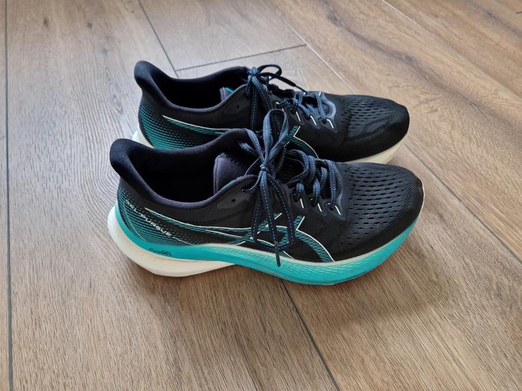 Asics Pursue hardloopschoenen - Maat 42,5, Sport en Fitness, Loopsport en Atletiek, Ophalen of Verzenden