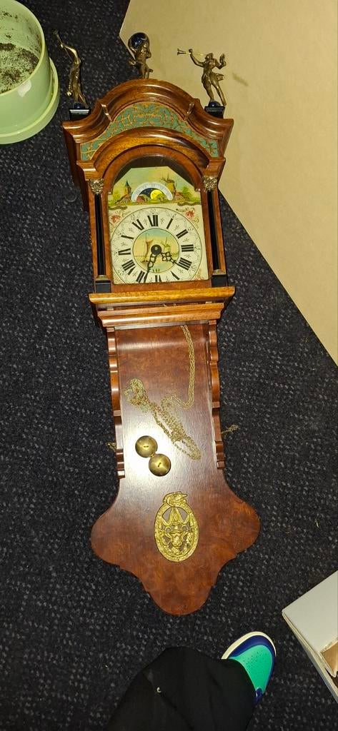 Antieke Friese staartklok, Antiek en Kunst, Ophalen