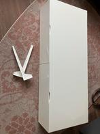 Ladekast hoogglans wit 130cm, Ophalen, 100 tot 150 cm, 1 of 2 laden, Minder dan 100 cm