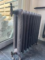 Unieke ongeverfde gietijzeren radiator - Haarlem, Ophalen, Gebruikt, Radiator, 60 tot 150 cm