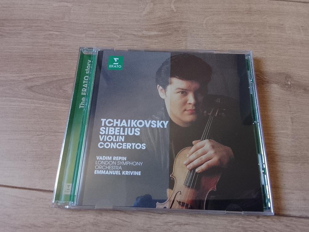 Tchaikovsky & Sibelius Violin Concertos Vadim Repin EMI, Ophalen of Verzenden, Modernisme tot heden, Zo goed als nieuw, Orkest of Ballet