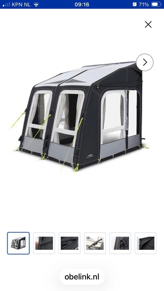 Dometic rally air pro 260S, Ophalen, Zo goed als nieuw, Dometic