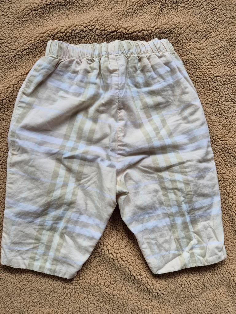 Lichtroze Burberry broekje maat 56, Broekje, Meisje, Ophalen of Verzenden, Zo goed als nieuw