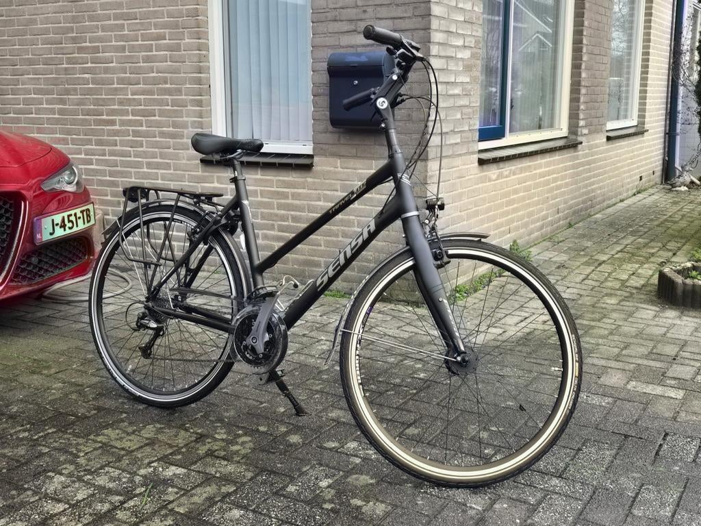 Sensa Travel Lite damesfiets, 28 inch, 53 tot 56 cm, Zo goed als nieuw, Meer dan 20 versnellingen