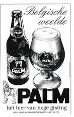 Belgische weelde PALM Het Bier van hoge gisting 1995, Verzenden, Zo goed als nieuw, Overige typen