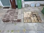 4m2 grijs/rode en +/_ 0,5 m2 gele klinkers, Tuin en Terras, Ophalen, Gebruikt, Klinkers, Minder dan 5 m²