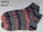 Handgebreide sokken maat 36/37, Kleding | Dames, Sokken en Kousen, Sokken en Kniesokken, Overige kleuren, Nieuw, Overige maten