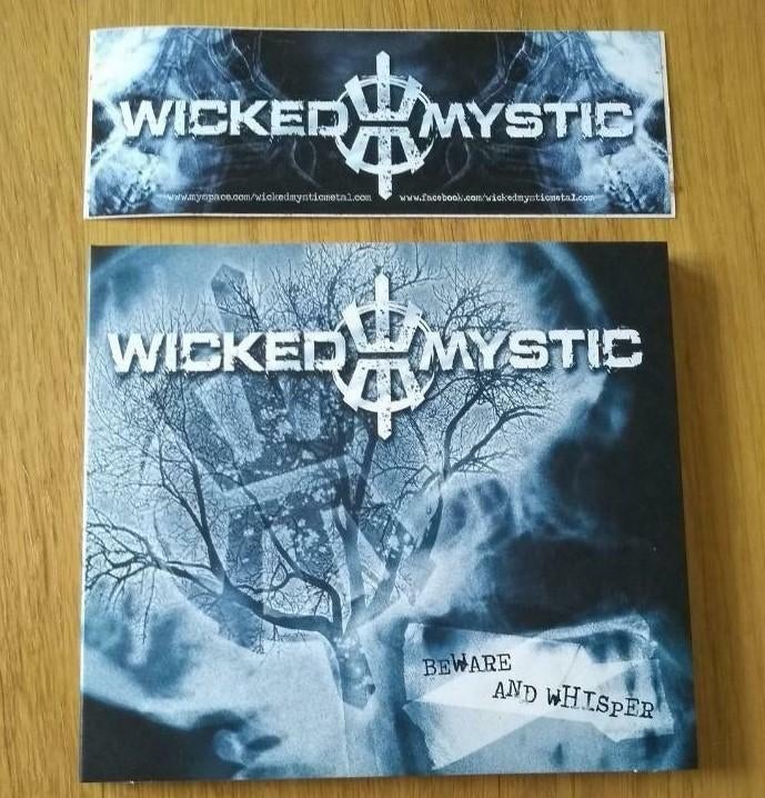 Wicked Mystic - Beware and Whisper CD +Sticker NL Thrash, Ophalen of Verzenden, Nieuw in verpakking