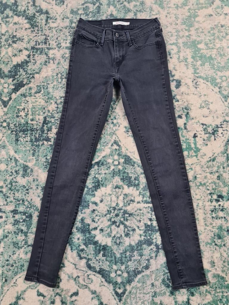 Levi's 710 super skinny W27 L32 WMN Tulsi2732 Zwart, Zwart, Ophalen of Verzenden, Zo goed als nieuw, W27 (confectie 34) of kleiner