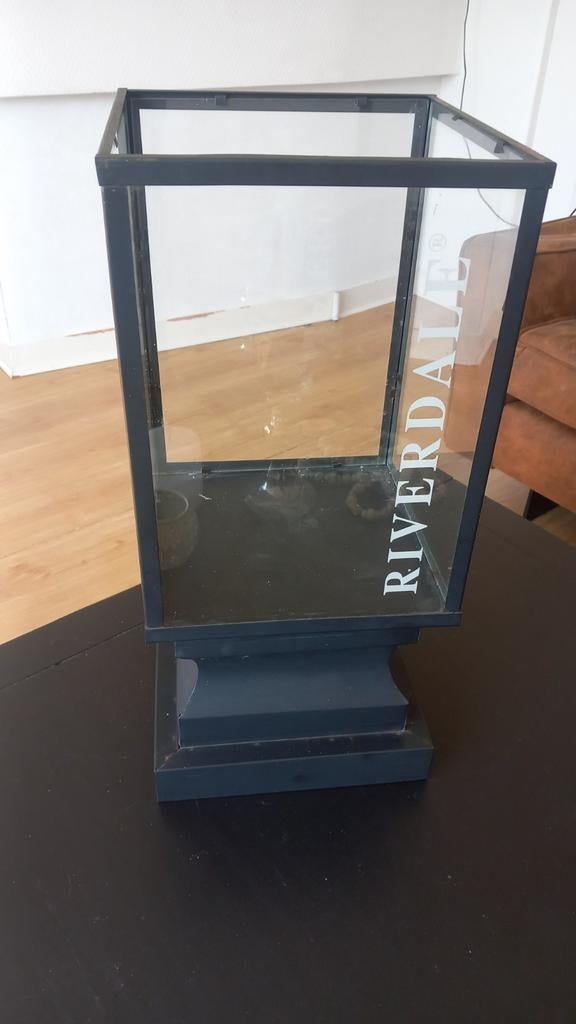 Riverdale windlicht, Ophalen, Gebruikt, 25 tot 50 cm, Zwart