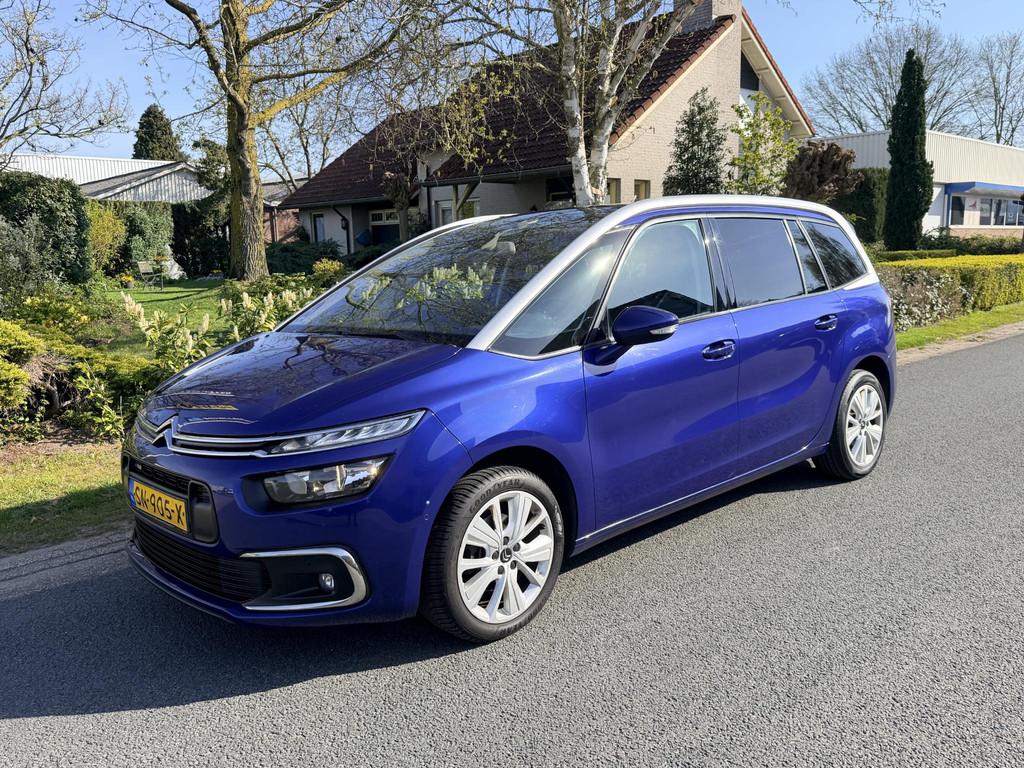 Citroen Grand C4 Picasso 1.2 PureTech 130PK 7-persoons•Nav, Auto's, Citroën, Voorwielaandrijving, Stof, Gebruikt, Euro 6