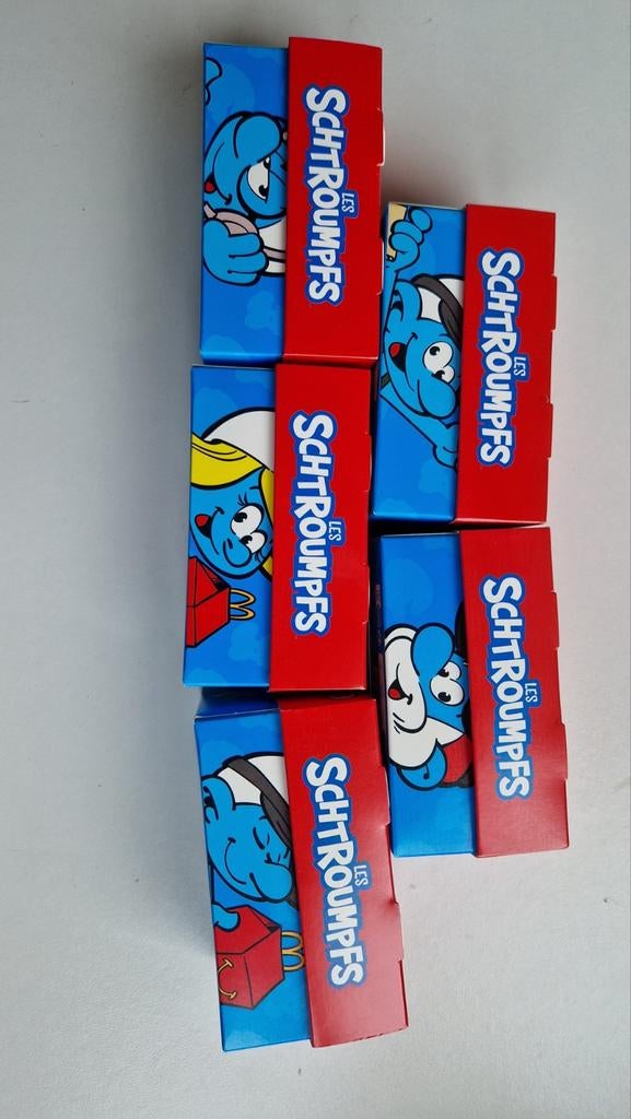 Smurfen Puzzels - Complete Set van 5, Ophalen of Verzenden