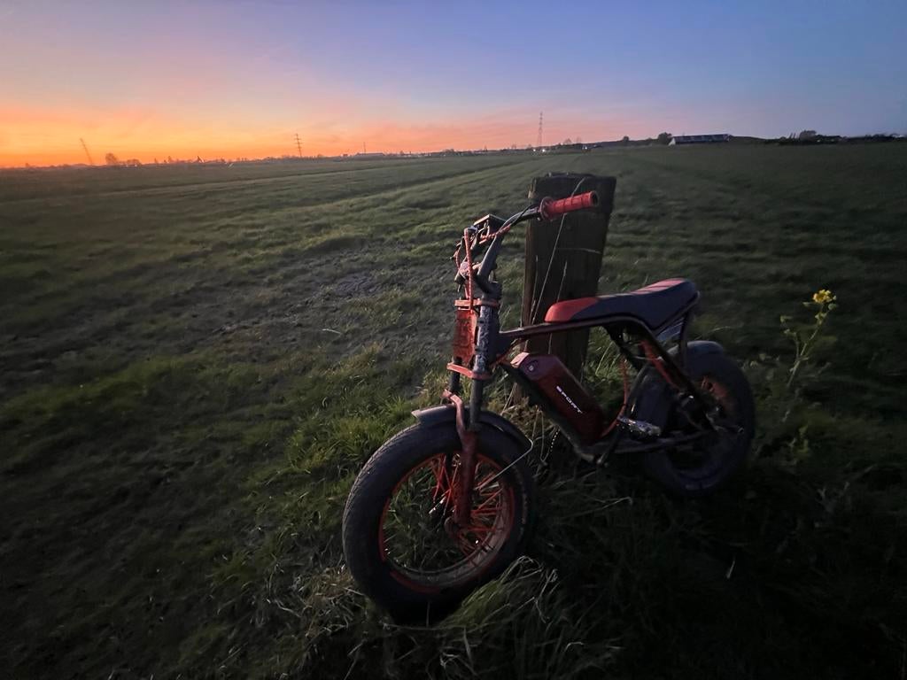 Ouxi V8 Custom 2300W 40A 48V E-bike, Overige merken, Gebruikt, Ophalen of Verzenden, Minder dan 47 cm