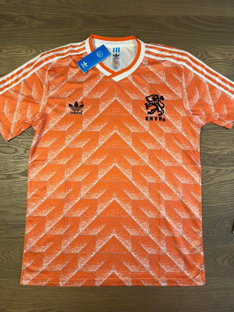 Nederland 1988 Home Shirt Adidas L Retro EK 88, Sport en Fitness, Voetbal, Maat L, Ophalen of Verzenden, Nieuw, Shirt