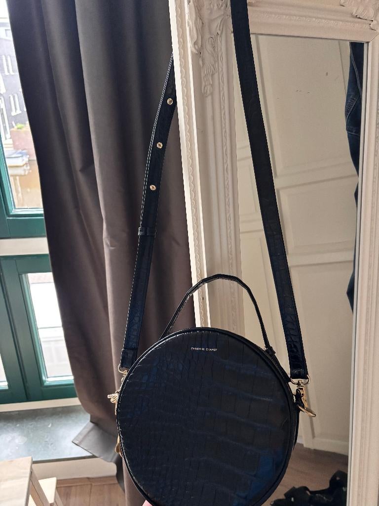 Fabienne Chapot Roundy Bag, Verzenden, Zo goed als nieuw, Zwart, Handtas