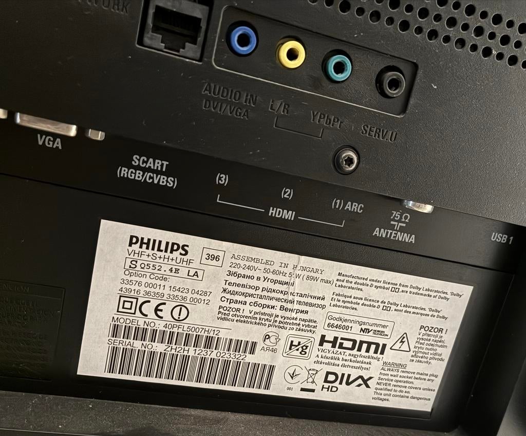 Philips Smart TV 104 cm (40 inch) Full HD LED, Ophalen, Philips, 100 Hz, 100 cm of meer