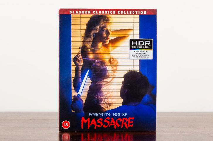 Sorority House Massacre 4K UHD Blu-Ray (UK Import) 88 Films, Cd's en Dvd's, Blu-ray, Nieuw in verpakking, Horror, Ophalen of Verzenden
