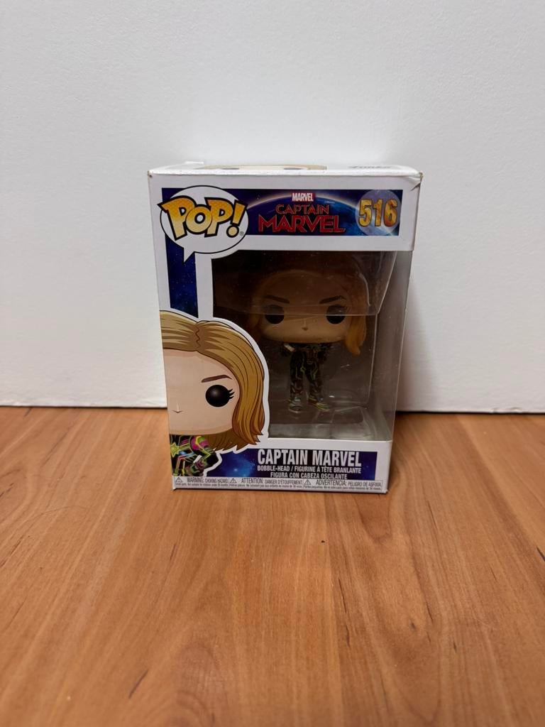 Funko captain marvel, Verzamelen, Ophalen, Gebruikt