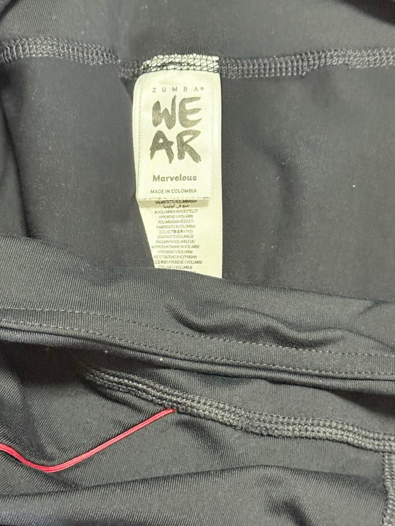 Zumba Wear Legging Zwart/Roze - Maat S, Maat 38/40 (M), Zwart, Ophalen of Verzenden, Fitness of Aerobics