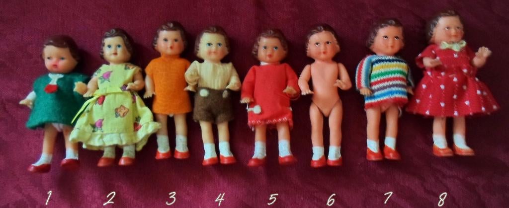 Poppenhuispopjes. ARI. Slanke popjes, Verzamelen, Poppen, Ophalen of Verzenden, Zo goed als nieuw, Pop