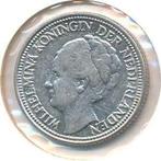Nederland, 25 cent 1928, Zilver, 25 cent, Ophalen of Verzenden, Koningin Wilhelmina