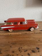 Chevrolet Bel Air Nomad 1957 schaalmodel - Rood, Ophalen of Verzenden, Zo goed als nieuw, Auto, Overige merken