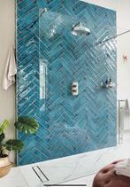 Badkamertegels blauw - blauwe badkamer tegels - wandtegels, Verzenden