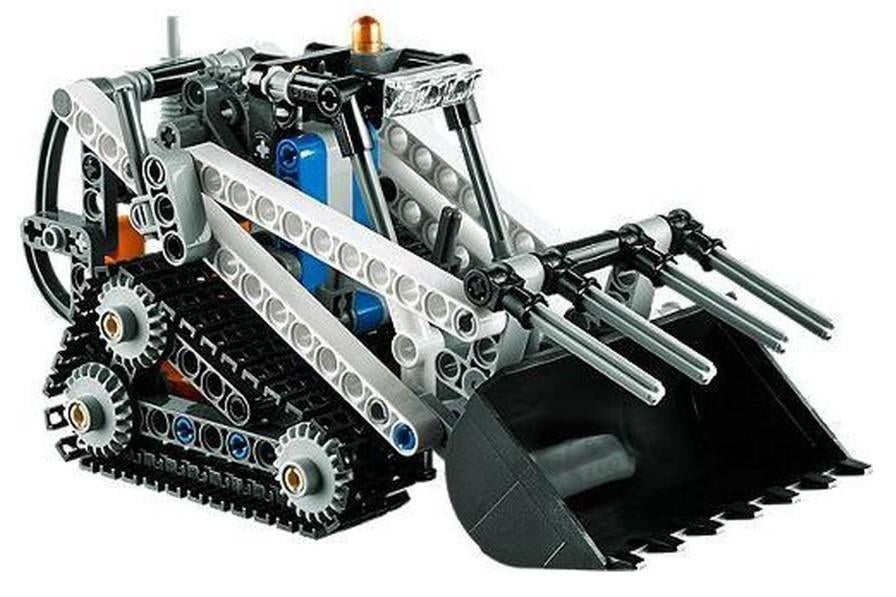 Lego 42032 Rupsband Graafmachine shovel Technic, Ophalen of Verzenden, Gebruikt, Complete set, Lego