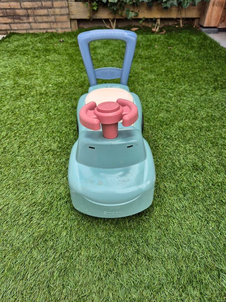 Smoby loopauto, Ophalen