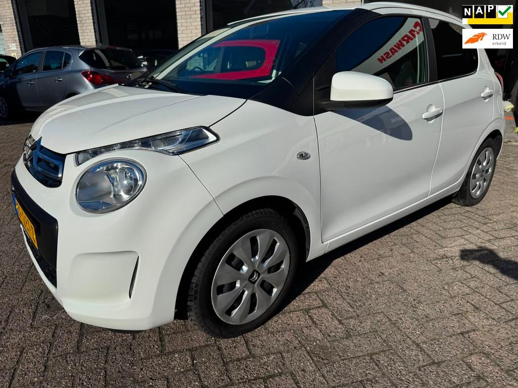 Citroen C1 1.0 VTi Feel AIRCO LED ORG 65246 KM NAP KLEINE BE, Auto's, Voorwielaandrijving, Gebruikt, Euro 6, 4 stoelen