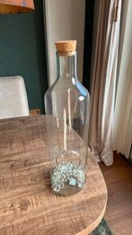 Glazen Terrarium met Kurken Deksel - Onderhoudsvrij, Huis en Inrichting, Ophalen, Volle zon, Minder dan 100 cm