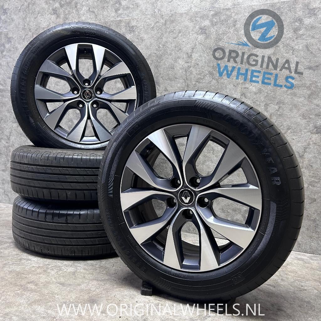 17 inch originele velgen + zomerbanden Renault Captur, Auto-onderdelen, Banden en Velgen, 17 inch, Ophalen of Verzenden, Band(en)