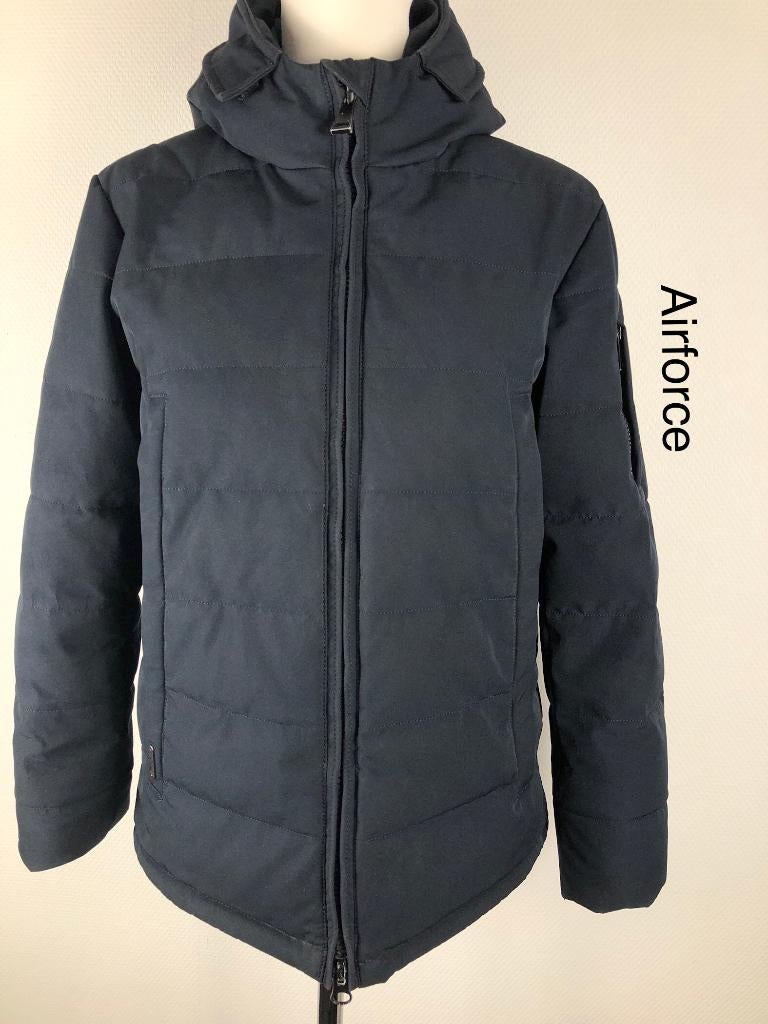 Airforce Winterjas  (mt: 40) 26/7880, Maat 38/40 (M), Airforce, Zwart, Ophalen of Verzenden