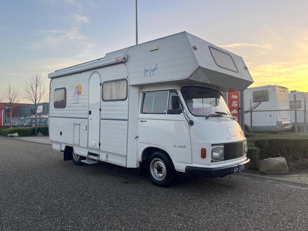 Hanomag-henschel F 20 kampeerauto frye fûgel | Belastingvri, Caravans en Kamperen, Campers, Overige merken, Alkoof, Ringverwarming