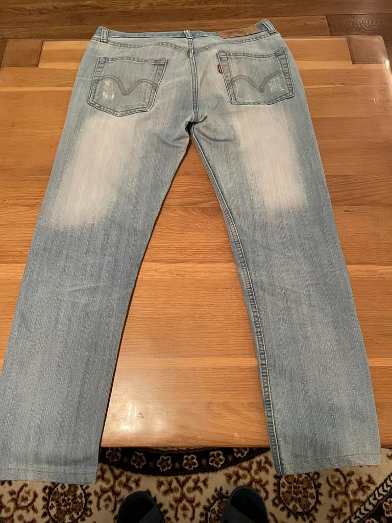 Levi's 501 Jeans - Gedragen - Maat 31-31, Ophalen of Verzenden, Gedragen, Blauw, W32 (confectie 46) of kleiner