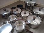 BK pannenset, Ophalen, Gebruikt, Rvs, Pannenset