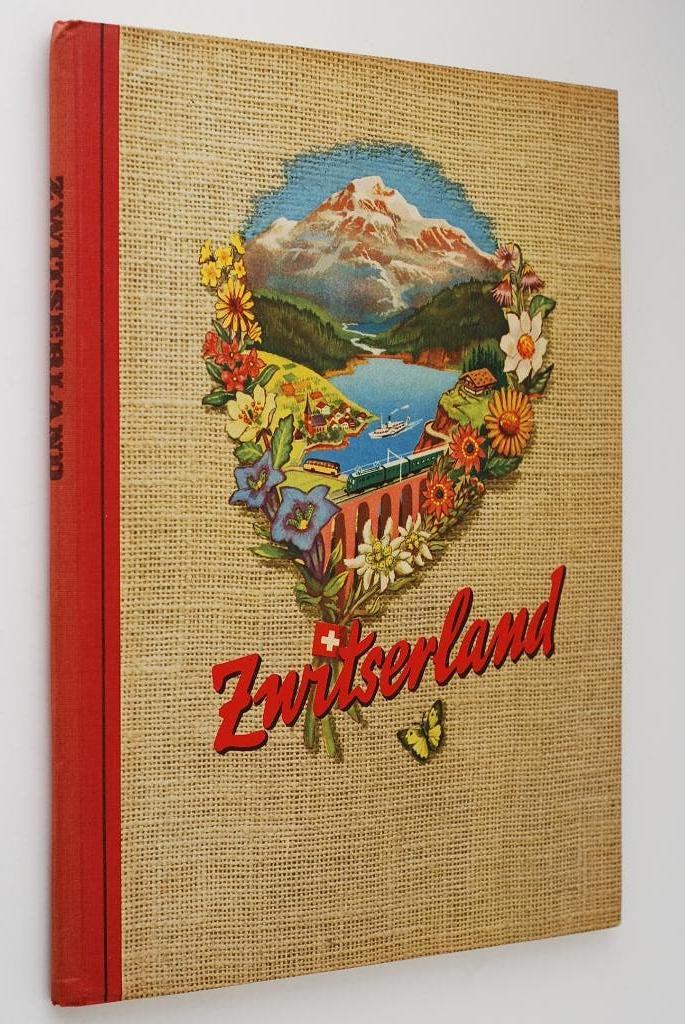 Zwitserland - Douwe Egberts (1956), Boeken, Prentenboeken en Plaatjesalbums, Verzenden, Zo goed als nieuw