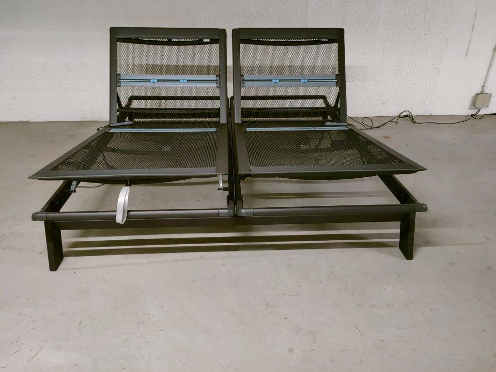 Auping Original  180 x 200  elektrisch verstelbaar, Verstelbaar, Zwart, Ophalen of Verzenden, Zo goed als nieuw