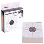 Snowpeak Schietkaarten T1 14 x 14 cm – 100 Stuks, Nieuw, 8723BP-8, Snowpeak, Www.targetking.nl