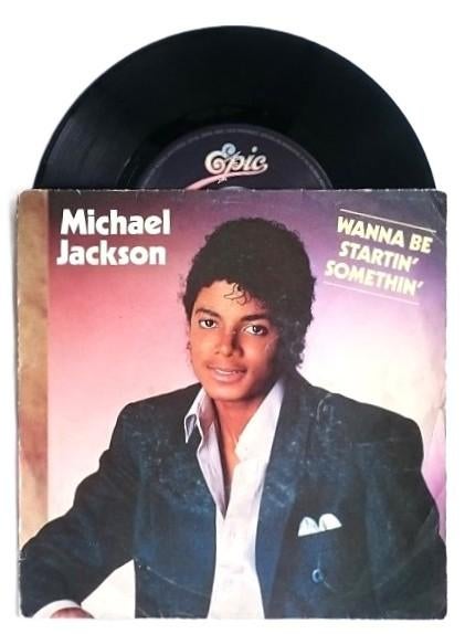 ExTop2000 Michael Jackson - Wanna be startin / Rock with you, Cd's en Dvd's, Vinyl Singles, Verzenden, Overige genres, 7 inch