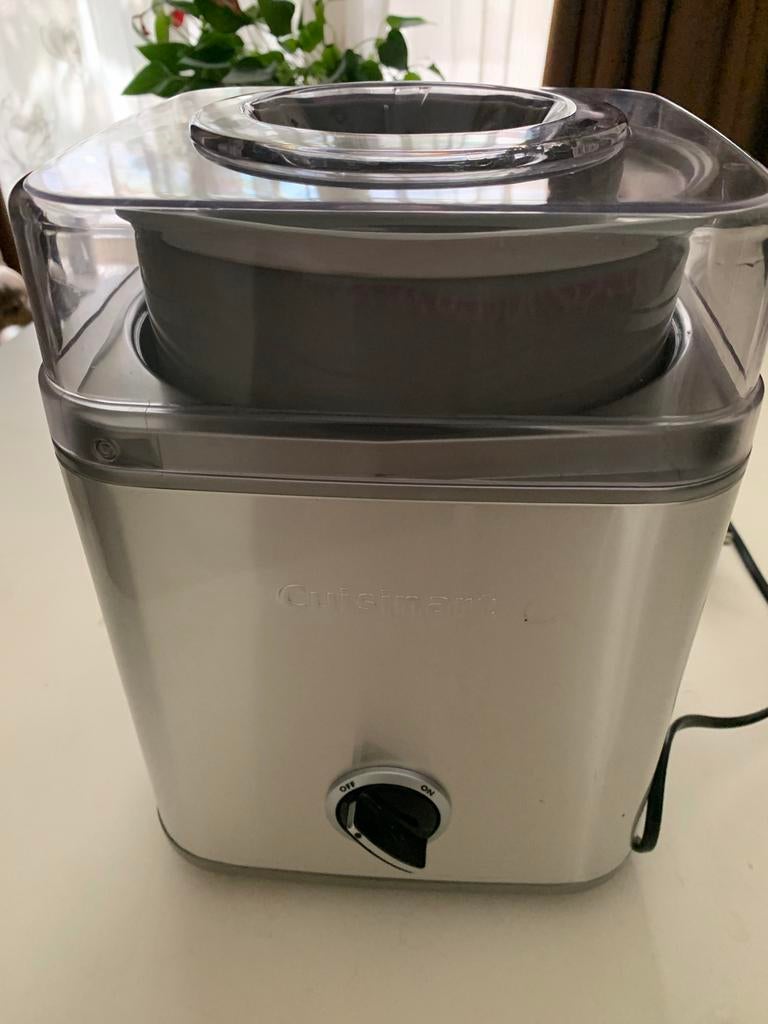 Cuisinart IJsmachine ICE30BCE Ice Cream Deluxe, Ophalen, Zo goed als nieuw
