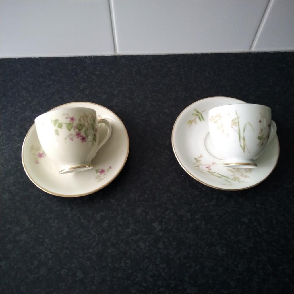 Zeh scherzer  bavaria  2 kop en schotels, Ophalen of Verzenden, Zo goed als nieuw, Overige stijlen, Kop(pen) en/of Schotel(s)