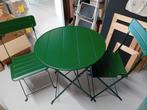 Bistroset tuinset, Tuin en Terras, Tuinsets en Loungesets, Overige materialen, Zo goed als nieuw, Stoel, Tuinset