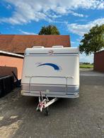 Te koop! Goed onderhouden TEC460 travel king, Caravans en Kamperen, Caravans, T.E.C., Rondzit, Frans bed, Particulier