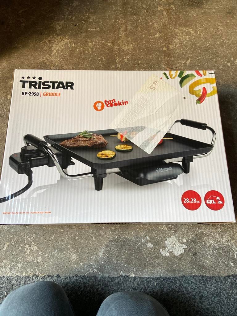 Tristar BP-2958 Griddle, Ophalen, Nieuw, Tafelgrill