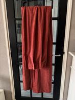 Velvet overgordijnen rood 2 stuks, Huis en Inrichting, Stoffering | Gordijnen en Lamellen, 200 cm of meer, Ophalen of Verzenden